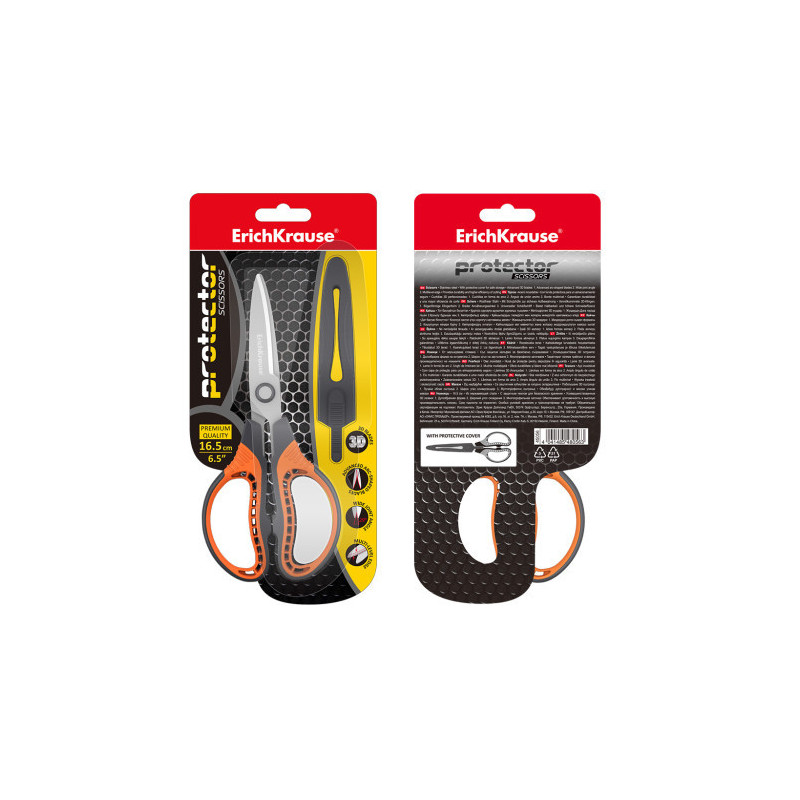 Forbici con Custodia Protettiva modello Protector da 16,5 cm