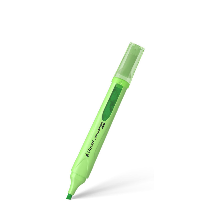 Evidenziatore ErichKrause Liquid Visioline V-14 Verde Pastello