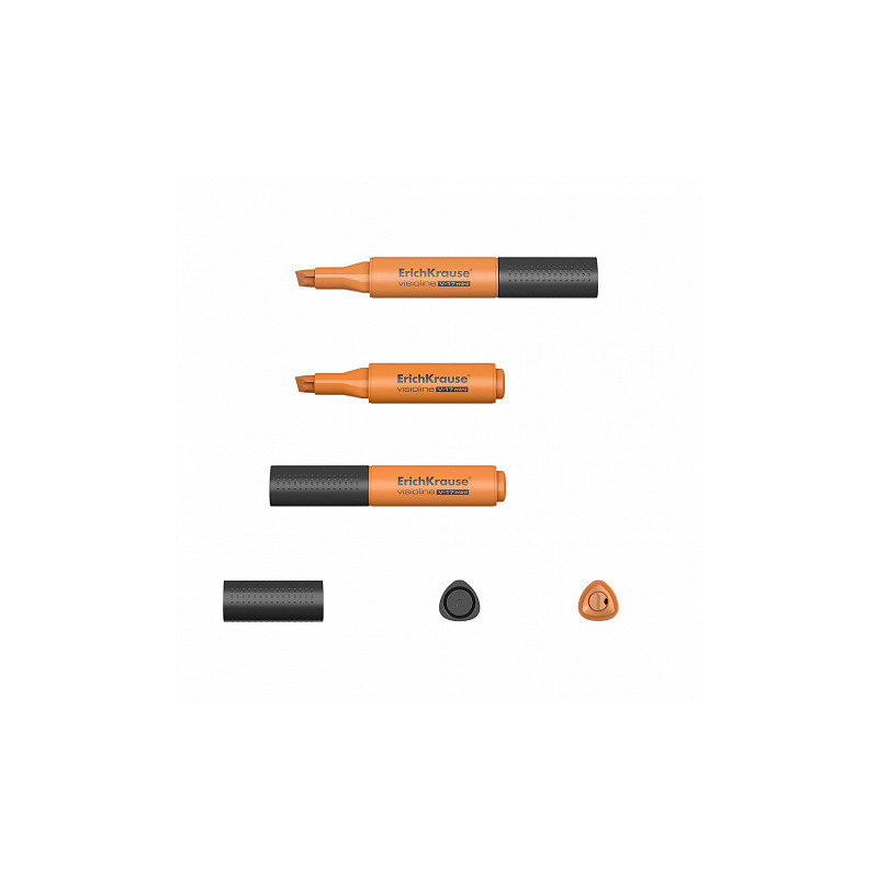 Box da 24 Evidenziatore ErichKrause Visioline V-17 Mini Arancione Asciugatura Rapida