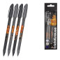 Set 4 Penne a Sfera ErichKrause U-109 Stick&Grip Happy Capy