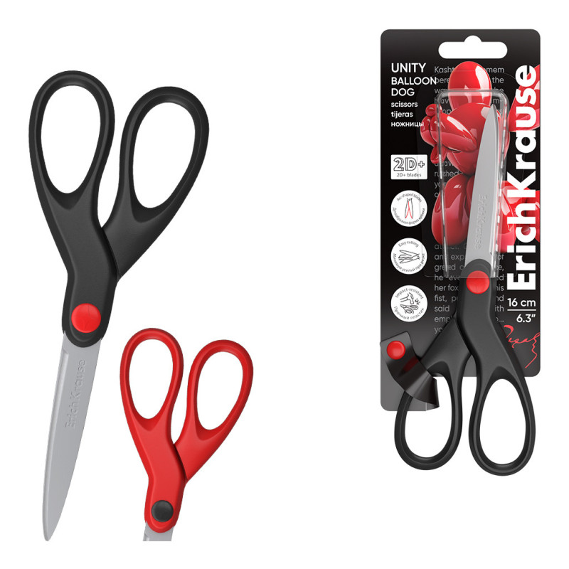 Forbici Unity Ballon Dog di ErichKrause da 16 cm