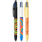BIC 4Colori Collection Penne Colorate in Cofanetto Decorato