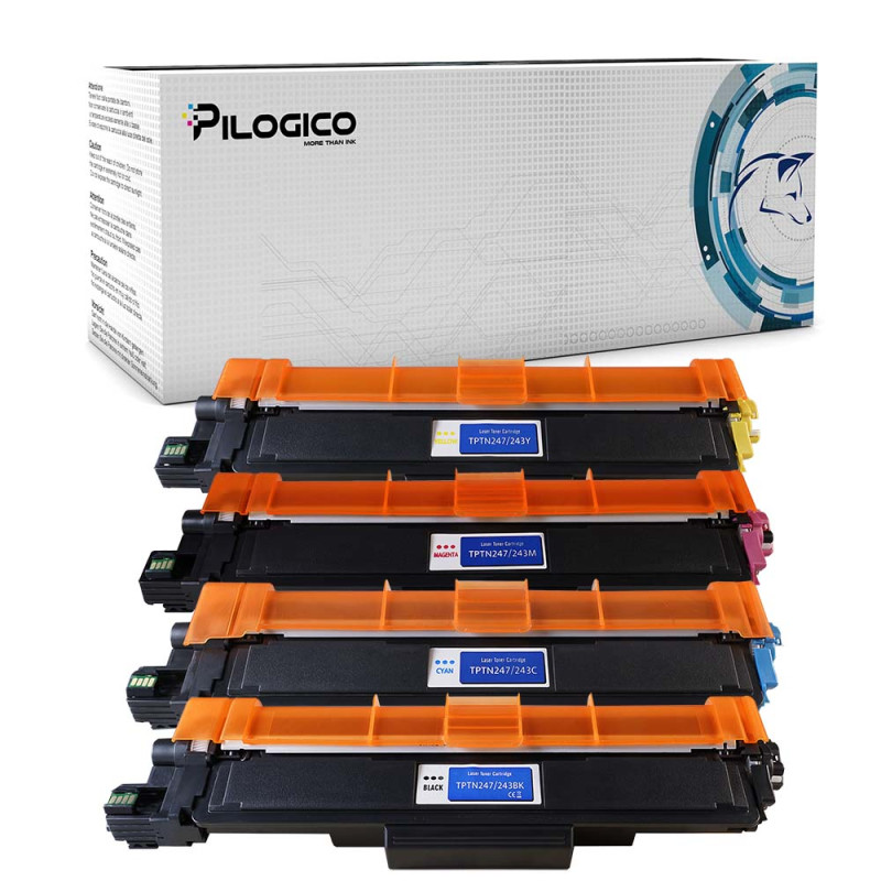 Toner Brother TN-247-KIT4 Nero + Colori Compatibile