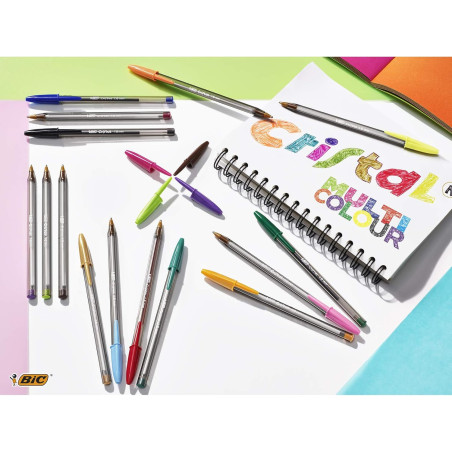 BIC Cristal Multicolor Penne a Sfera conf. da 20 pz