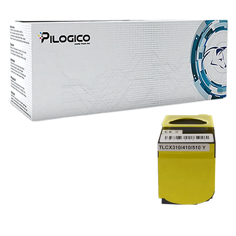 Toner compatibile per LEXMARK CX310Y | Qualità Pilogico
