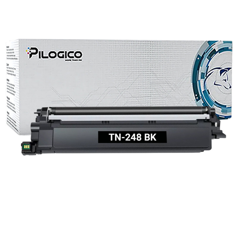 Toner compatibile per BROTHER TN248BK | Qualità Pilogico