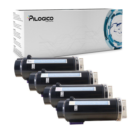 4 Toner Xerox X6515-KIT4 Nero + Colori Compatibili