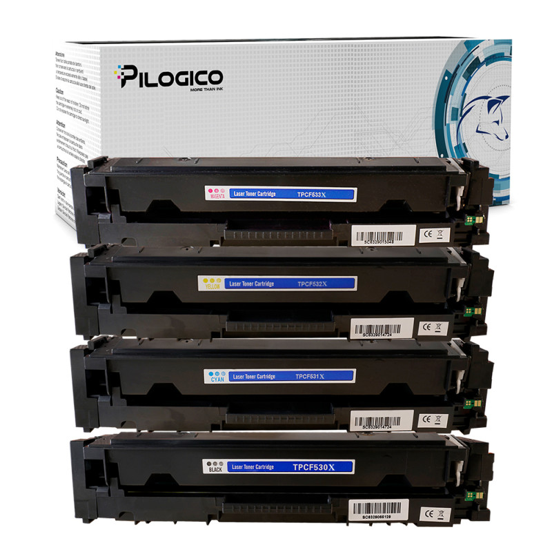 Toner HP CF530X-3X 205X Nero + Colore Compatibili