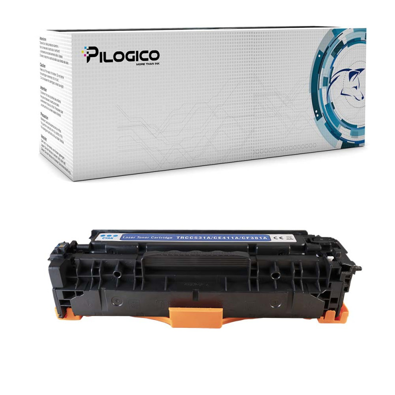 Toner HP CE411A 305A Ciano Compatibile