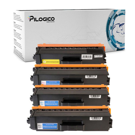 4 Toner Brother TN 325 Nero + Colore Compatibili