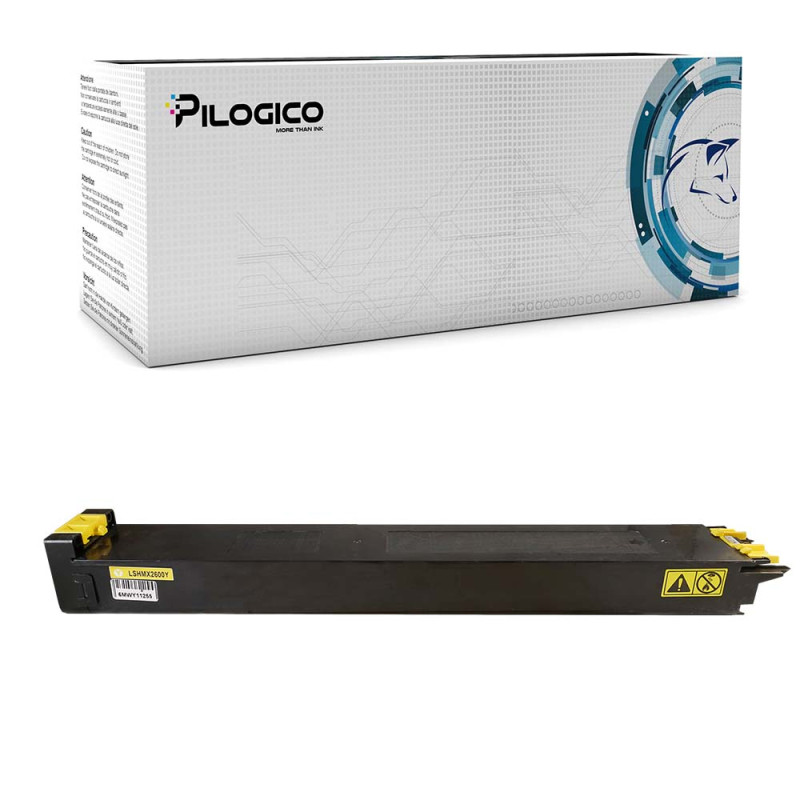 Toner Sharp MX 2600 MX 31 GTBA Giallo Compatibile