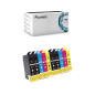 10 Cartucce Epson T18 18 Nero + Colore Compatibili