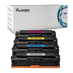 4 Toner HP CB540A 125A Nero + Colori Compatibile