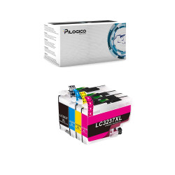 5 Cartucce Brother LC3237 Nero + Colore Compatibili