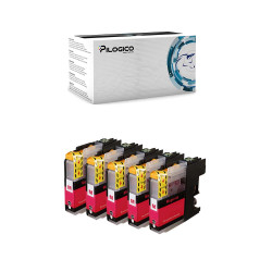 5 Cartucce Brother LC223 223 Magenta Compatibili