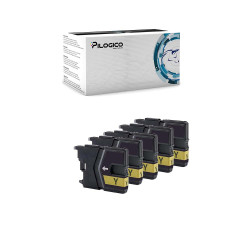5 Cartucce Brother LC985 Giallo Compatibili