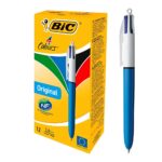Penna a Scatto Bic 4 Colori Original - Confezione da 12