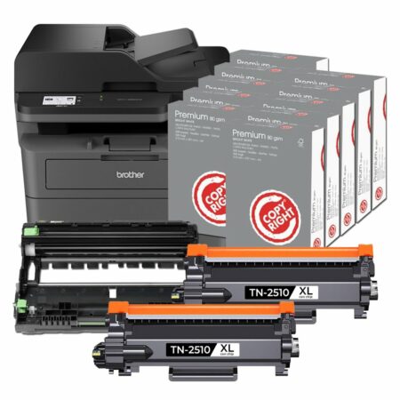 Brother MFC-L2800DW Toner+Tamburo+Carta